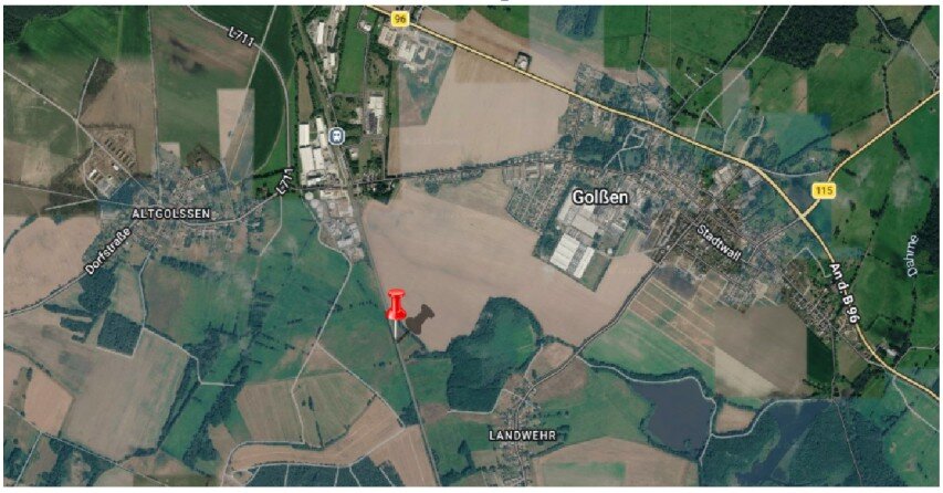 Lageplan Bauabschnitt Golßen Landwehr Lageplan Bauabschnitt Golßen Landwehr