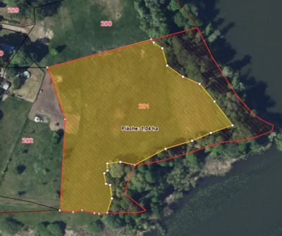 Luftbild - Nutzfläche Neuendorf am See