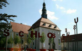 L&uuml;bbener Schlossensemble mit Wehrturm, Foto: Dr. Corinna Junker, Lizenz: Stadt L&uuml;bben