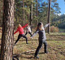 Waldyoga, Foto: Imke Bona