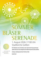 Flyer Sommerbläser Serenade - Sächsische Posaunenmission e.V. Flyer Sommerbläser Serenade