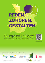 Plaket mit einem QR-Code welche auf die Seite des LDS verweist